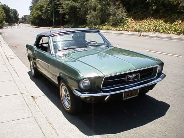 Ford Mustang 1967 Hardtop Ford Mustang 1967 Convertible