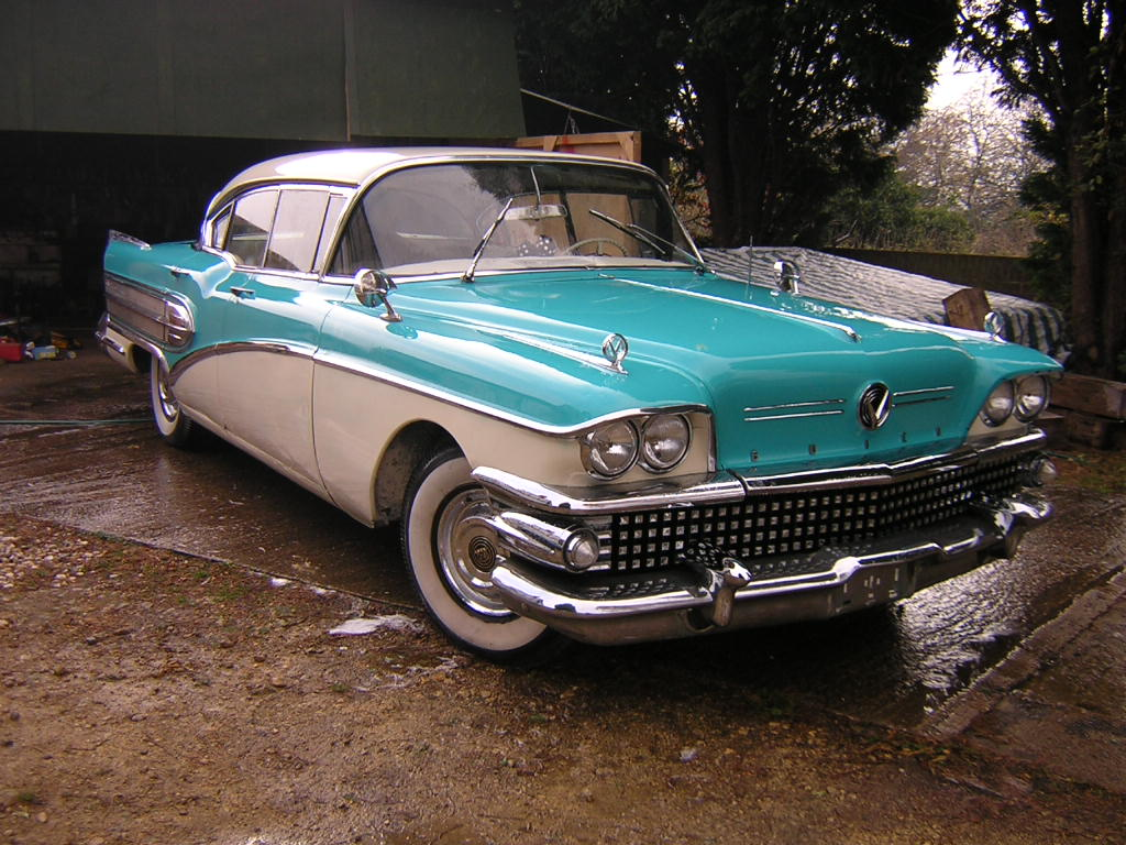 It's a Buick, but it's not something you see very often. Caballero!  1958buicksuper