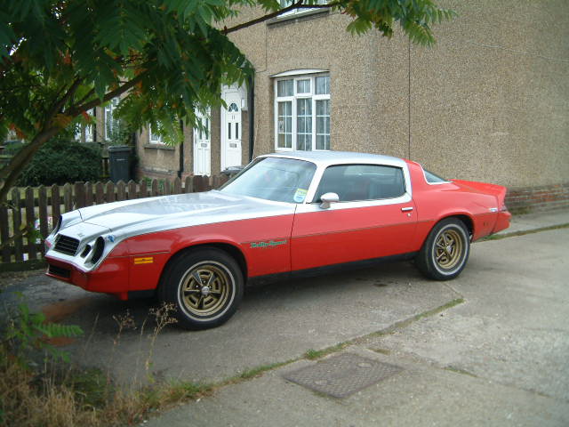 1978 camaro presentation